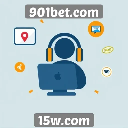 Como funciona o suporte ao cliente no 901bet.com